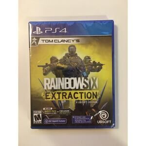 Tom Clancy's Rainbow Six Extraction for PS4 (Sony PlayStation 4 2022) New Sealed